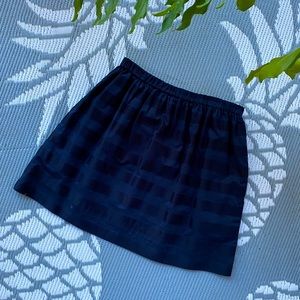 Navy Gap Skirt
